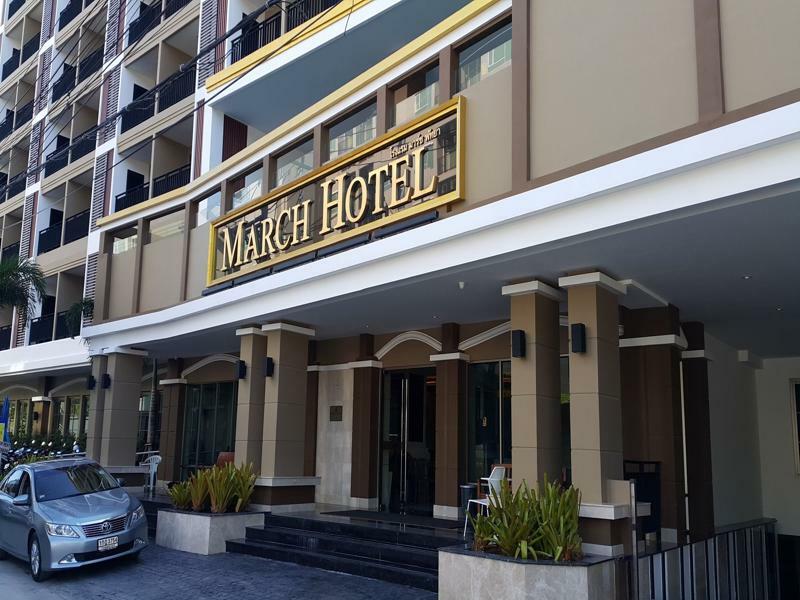 March Hotel Патая Екстериор снимка